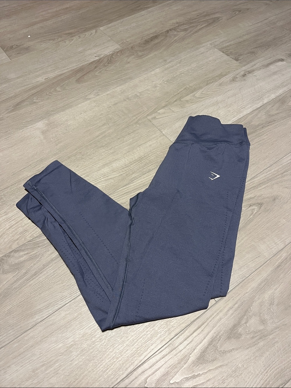 Gymshark Navy High-Rise Performance Joggers